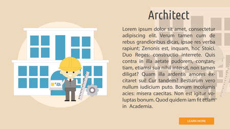 Architect Conceptual Designのイラスト素材