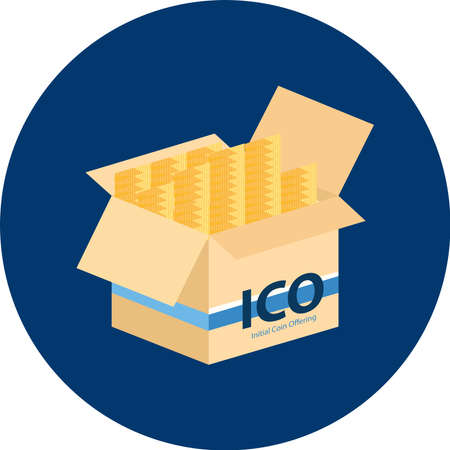 ICOのイラスト素材