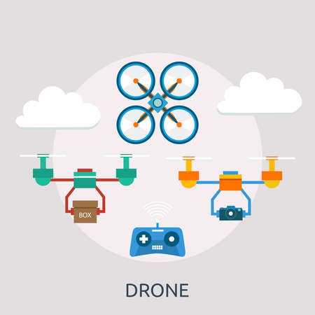 Drone Conceptual Designのイラスト素材