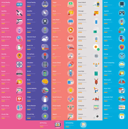 Technology Banner Designのイラスト素材