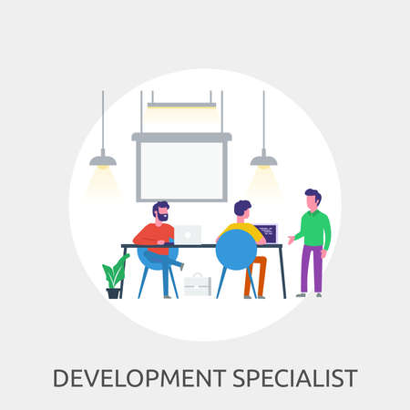 Development Specialist Conceptual Designのイラスト素材