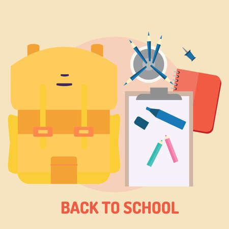 Back to Schoolのイラスト素材