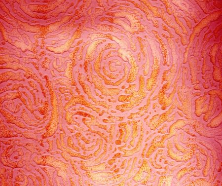 Vintage antique wallpaper from a very old homeの写真素材