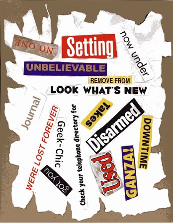 Word Collageの写真素材