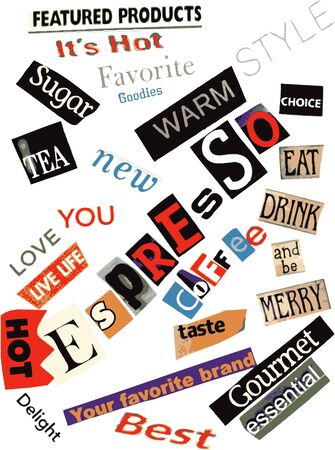 word collageの写真素材