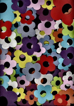Floral fun designの写真素材