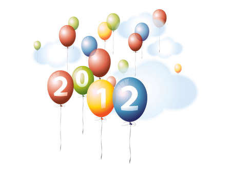 Colorful Balloons on the Sky 2012