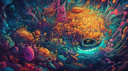 This stunning digital image features a colorful mandala design that is perfect for uplifting any space and also as desktop wallpaper. Its intricate details and vibrant colors make it a standout piece of wall art that will inspire and energize. Looking for a unique and inspiring addition to your home decor? Look no further than this stunning digital image of a motivational and colorful mandala design. With its intricate details and vibrant colors, this piece of wall art is sure to uplift and energize any space. Whether you're looking to add a pop of color to your living room, bedroom, or office, this mandala design is the perfect choice.の素材