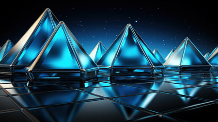 A simplistic and modern digital image with glowing neon blue and cyan lines on a white backdrop. Perfect as a wallpaper or backdrop for any project that requires a modern touch.の素材