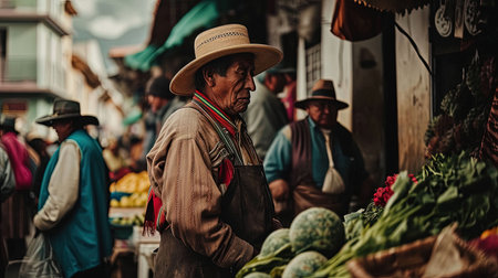 A celebration of global diversity through traditional clothing food cultural festivities and unity Join the chaos of this vibrant street festivalの素材