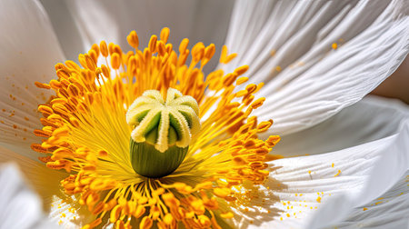 Capturing the bold colors and subtle textures of a vibrant oversized flower Inspiring beauty and natural formsの素材