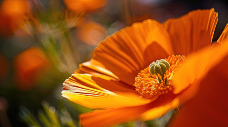 Capturing the bold colors and subtle textures of a vibrant oversized flower Inspiring beauty and natural formsの素材
