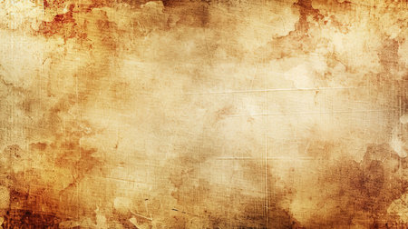A warm and nostalgic vintage texture background featuring distressed paper or fabric with subtle patterns This background adds character and a sense of history to any slide or web pageの素材