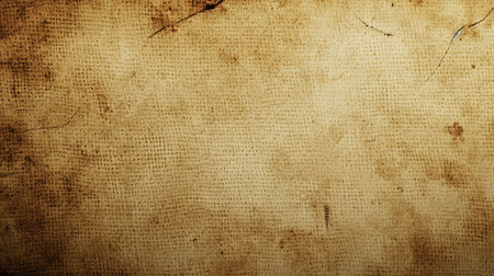 A warm and nostalgic vintage texture background featuring distressed paper or fabric with subtle patterns This background adds character and a sense of history to any slide or web pageの素材