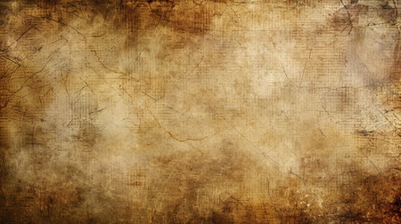 A warm and nostalgic vintage texture background featuring distressed paper or fabric with subtle patterns This background adds character and a sense of history to any slide or web pageの素材