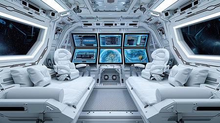 Step into the future of entertainment with a stateoftheart VR room Immerse yourself in a world of virtual reality interactive screens and cuttingedge gaming Neon accents add a playful touch to this modern setupの素材