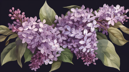 Add elegance and sophistication to your project with this beautiful and unique flower illustration Perfect for any creative endeavorの素材
