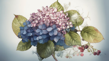 Add elegance and sophistication to your project with this beautiful and unique flower illustration Perfect for any creative endeavorの素材