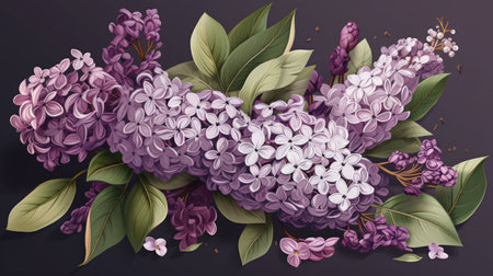 Add elegance and sophistication to your project with this beautiful and unique flower illustration Perfect for any creative endeavorの素材