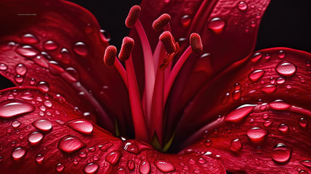 A stunning illustration of a flower that shines with a rainbow of colors The glowing hues and intricate details make it a true work of art and a source of inspiration for all who see itの素材