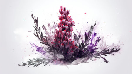 Add elegance and sophistication to your project with this beautiful and unique flower illustration Perfect for any creative endeavorの素材