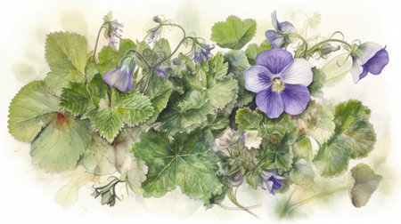 Add elegance and sophistication to your project with this beautiful and unique flower illustration Perfect for any creative endeavorの素材