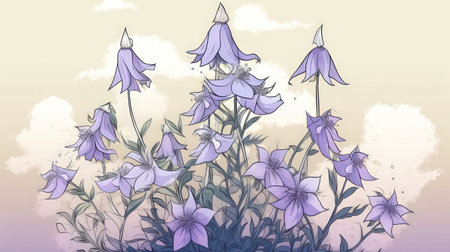 Add elegance and sophistication to your project with this beautiful and unique flower illustration Perfect for any creative endeavorの素材