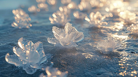 Discover the tranquil beauty of nature with this captivating digital image Let its serene atmosphere transport you to a world of calm and relaxation Breathe deeply and find your inner peaceの素材