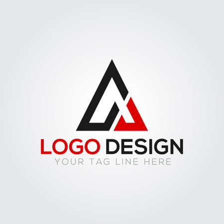 Letter A Logo Design Template. Creative Letter A Icon Vector Illustrationのイラスト素材