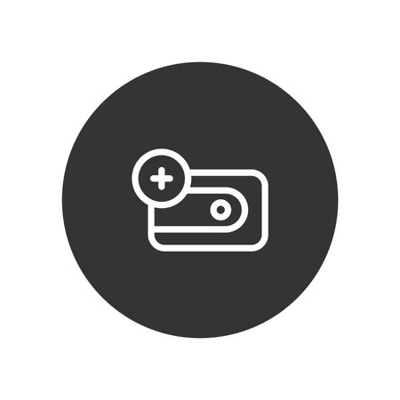 video game console icon, vector illustration design   flat style.のイラスト素材