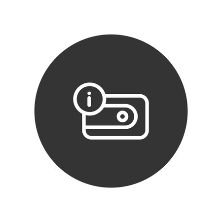 video cassette player icon over white background, block style, vector illustration