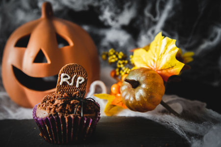 halloween treatsの写真素材