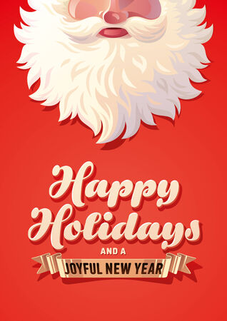 Holiday Greeting Cardのイラスト素材