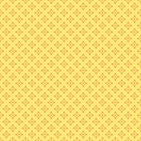Vector illustration of Rhombus dots seamless background.のイラスト素材
