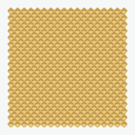 Vector illustration of Wafer seamless texture pattern.のイラスト素材