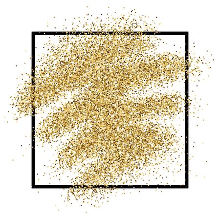 gold glitter backgroundのイラスト素材