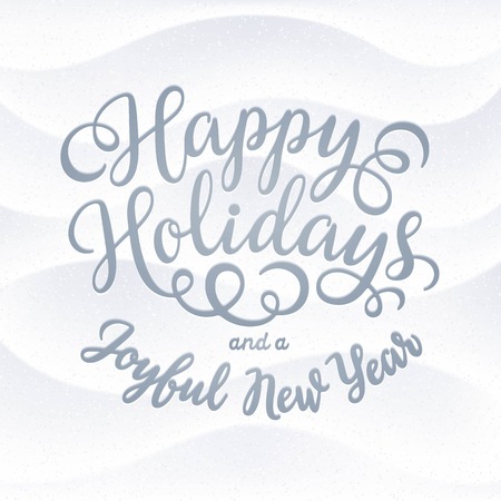 Hand drawing calligraphy phrases for greeting card, poster, banner, website, header, certificate, t-shirts. Vector illustration.のイラスト素材