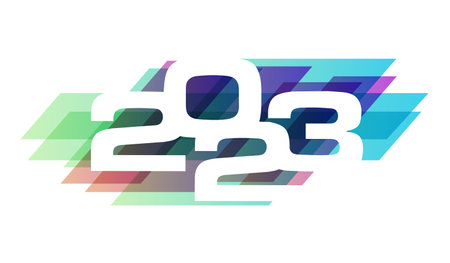 Stylist 2023 logo design concept with background