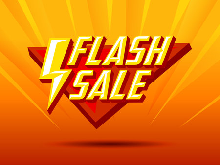 Promotion banner design, discount deal offer, marketing sales. Design template related to online shopping, vector design conceptのイラスト素材