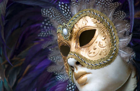 colorful carnival maskの写真素材