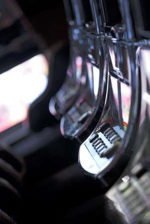 slot machinesの写真素材