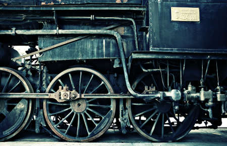 acidic train part horizontalの写真素材