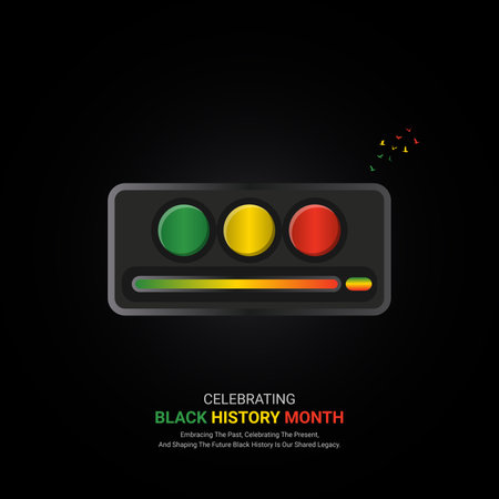 Color palette icon in flat style on black background. Vector illustration.のイラスト素材