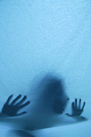 A haunted spirit yearns to be free ... or to capture your soul.の写真素材