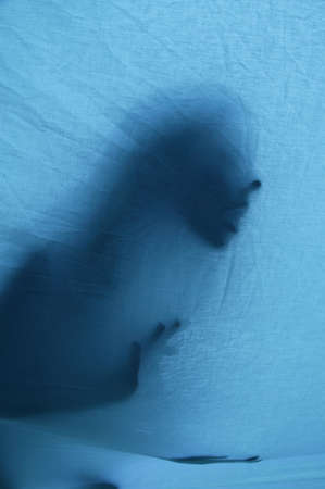 A haunted spirit yearns to be free ... or to capture your soul.の写真素材