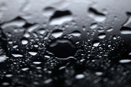 Rain drops on windows glass. Close-up of water droplets on glass, Rain Rain, Go Away