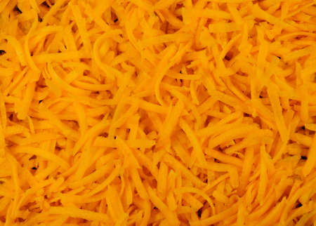 Chopped carrots closeupの写真素材