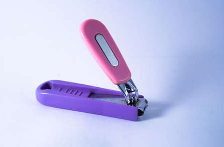 A colourful nail clipperの写真素材