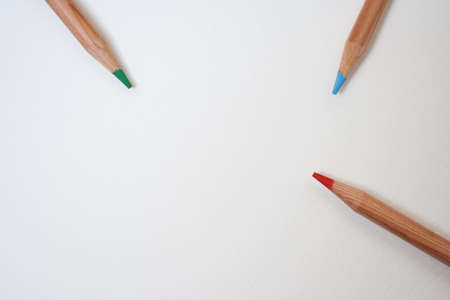 Blank white paperの写真素材