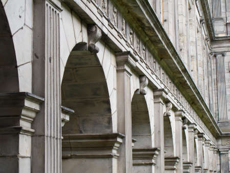 Bueatiful building , palace in Edinburgh の写真素材